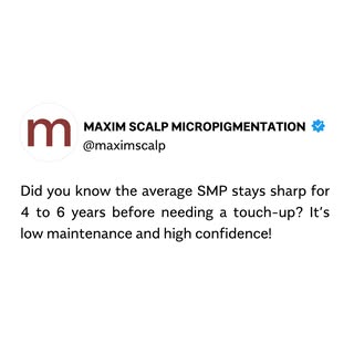 Scalp Micropigmentation (SMP) is a highly effective and long-lasting solution for individuals lookin