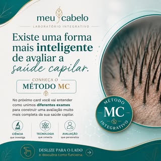 🧬 Você trataria a queda de cabelo analisando apenas um exame?

A saúde capilar é resultado da inter