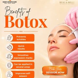 ✨ Smooth away fine lines and refresh your look with Botox! ✨

Botox is a quick, safe, and effective 