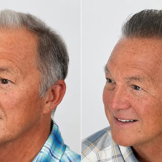 Sometimes the biggest transformation isn't the hair...

It's the smile.

This incredible 55-year-old