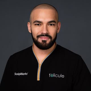 Memo Gómez, 
Lead Manager I ScalpWorks Clinic.