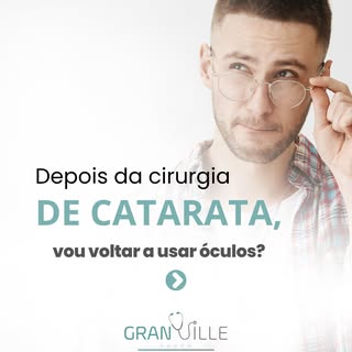 🔍 Quer entender se, depois da cirurgia de catarata, você vai precisar usar óculos novamente? Desliz