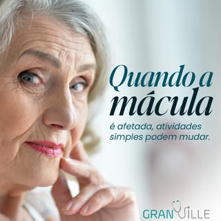 ✨ A mácula é a estrela da visão central – essencial para ler, reconhecer rostos e captar detalhes im
