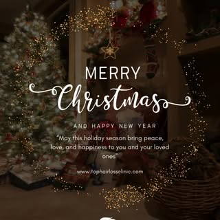 🎄Merry Christmas & Happy New Year! 🎄

As the year comes to an end, the TopHairLossClinic team woul