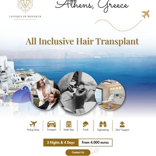 If you're considering a hair transplant abroad, Athens should be on your list.

Clinique de Monsieur