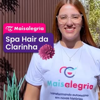 Dia de Spa Hair pra Clarinha. 💜

Um momento de cuidado e mimo pro cabelo que ela tanto ama, e parte