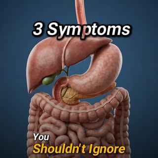 3 Symptoms You Should Never Ignore!🚨 

Jaundice, persistent abdominal pain, or blood in your stool 
