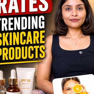 Trending skincare products: worth the hype or just clever marketing? 👀

Dr Sonnal rates some of the