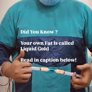 We as Plastic Surgeons use your own fat in different forms for different skin conditions:
Micro fat 