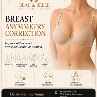 🌸 Do your breasts appear different in size, shape, position, or projection?

Breast asymmetry is ex