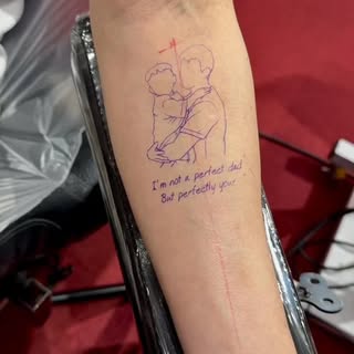 Not a perfect dad…
but always yours ❤️

Some tattoos mean everything.

#tattoo #tattooart #tattooart
