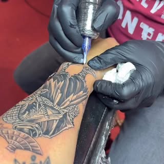 Not every tattoo tells a story. Some become one. ⚔️

A wandering ronin, carrying silence, discipline