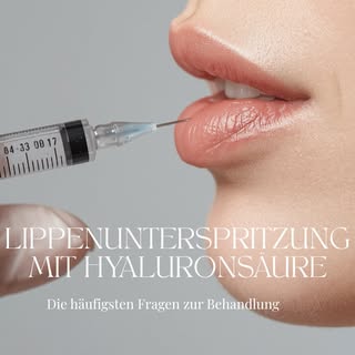 Die Lippenunterspritzung mit Hyaluronsäure zählt zu den etablierten minimalinvasiven Behandlungen in