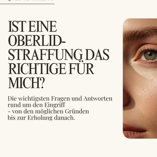Die Augenpartie hat großen Einfluss auf unseren Gesichtsausdruck. Mit der Zeit oder aufgrund genetis