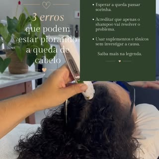 Você está tratando a queda de cabelo, mas sem perceber pode estar mantendo hábitos que dificultam a 