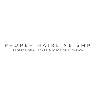 Proper Hairline Scalp Micropigmentation