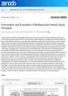 Formulation and Evaluation of Multipurpose Herbal Liquid Shampoo
