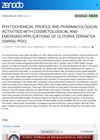 Phytochemical Profile and Pharmacological Activities with Cosmetological and Emerging Applications of Clitoria Ternatea (Sangu Poo)