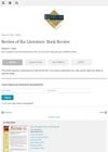 Review of the Literature: Book Review