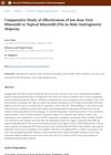 Comparative Study of Effectiveness of Low Dose Oral Minoxidil vs Topical Minoxidil (5%) in Male Androgenetic Alopecia