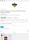 Newly Formed Asian Association of Hair Restoration Surgeons (AAHRS)
