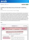 Formulation and Evaluation of Anti-Hairfall Gel
