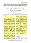 Management of Gout: Targeting Pain or Metabolic Control