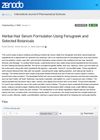 Herbal Hair Serum Formulation Using Fenugreek And Selected Botanicals