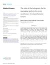 The Role of the Ketogenic Diet in Managing Polycystic Ovary Syndrome: A Comprehensive Review