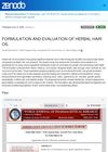 FORMULATION AND EVALUATION OF HERBAL HAIR OIL
