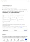 Particulate Matter Exposure Induces Maternal Scalp Hair Loss After Birth in C57/B6 Mouse via Alteration of Inflammatory and Apoptotic Pathways