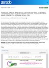 Formulation And Evaluation Of Polyherbal Hair Growth Serum Roll-On