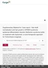 Supplementary Material for: Case report - Hair shaft normalization and hair growth in SPINK5-syndromic epidermal differentiation disorder (Netherton syndrome) while on treatment with dupilumab: a novel therapeutic approach for Trichorrhexis invaginata