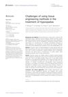 Challenges of using tissue engineering methods in the treatment of hypospadias