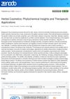 Herbal Cosmetics: Phytochemical Insights and Therapeutic Applications