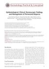 Epidemiological, Clinical, Dermoscopic Findings, and Management of Perinevoid Alopecia