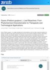 Guava (Psidium Guajava L.) Leaf Bioactives: From Phytochemical Characterization to Therapeutic and Technological Applications