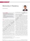 Mentorship in Residency