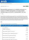 Reproducibility package for an auditable exploratory re-analysis of miRNA dysregulation and aging-related validated target enrichment in female pattern hair loss