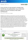 Evaluation of Hair Growth Promoting Potential of Durdhuradi Taila Through Modulation of 5α-Reductase Gene Expression