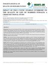 Impact of Polycystic Ovarian Syndrome on the Quality of Life of Married Females: A Cross-Sectional Study