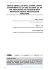 Serum Levels of IFN-γ, Complement Components C3, C4, and Vitamin D3 in the Prognosis of Patients with Alopecia Areata