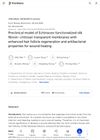 Preclinical Model of Echinacea-Functionalized Silk Fibroin–Chitosan Transparent Membranes with Enhanced Hair Follicle Regeneration and Antibacterial Properties for Wound Healing