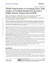 CYP3A5 Polymorphism in Circulating Tumor Cells Confers an Increased Disease-Free Survival in DLBCL Patients Treated with R-CHOP