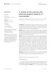 A Review of the Sources and Pharmacological Research of Morroniside
