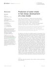 Prediction of Water Intake in Hair Sheep: Development of a New Model
