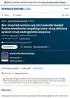 Bio-inspired suction cup microneedle loaded fusion membrane targeting nano-drug delivery system treat androgenetic alopecia