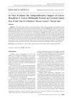 In Vitro Evaluation of the Antiproliferative Impact of Cnicus Benedictus L. Leaves Methanolic Extract on Cervical Cancer