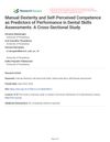 Manual Dexterity and Self-Perceived Competence as Predictors of Performance in Dental Skills Assessments: A Cross-Sectional Study