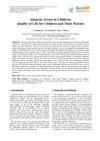 Alopecia Areata in Children: Quality of Life for Children and Their Parents